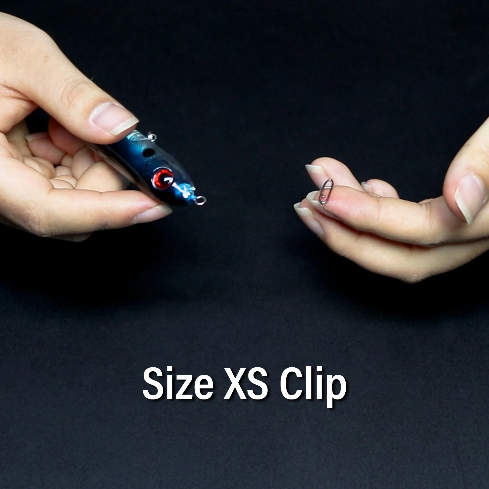 50 Stück Edelstahl Angeln Speed Clips Fast Link Quick Change Snap für Crankbait Swimbait Minnow Plug Salzwasser – Detail 9