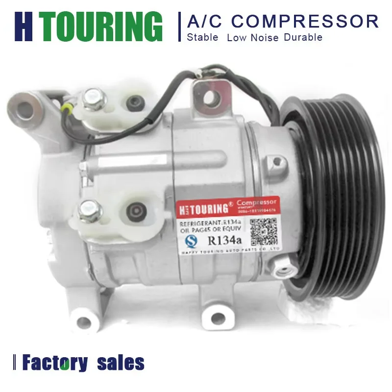 10S11C Ac Compressor For Toyota Hilux Vigo 88320-0K380 88320-0K100 88310-0K110 88310-0K132 88320-0K080 88310-0K130 88320-0K341