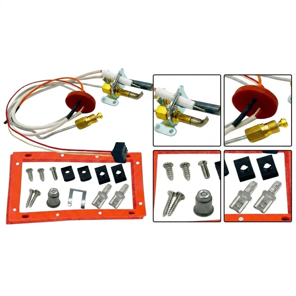 Gas Ignitor Replacement Water Heater Ignition Kit Stainless Steel Construction High-temperature Tolerance Multicolor