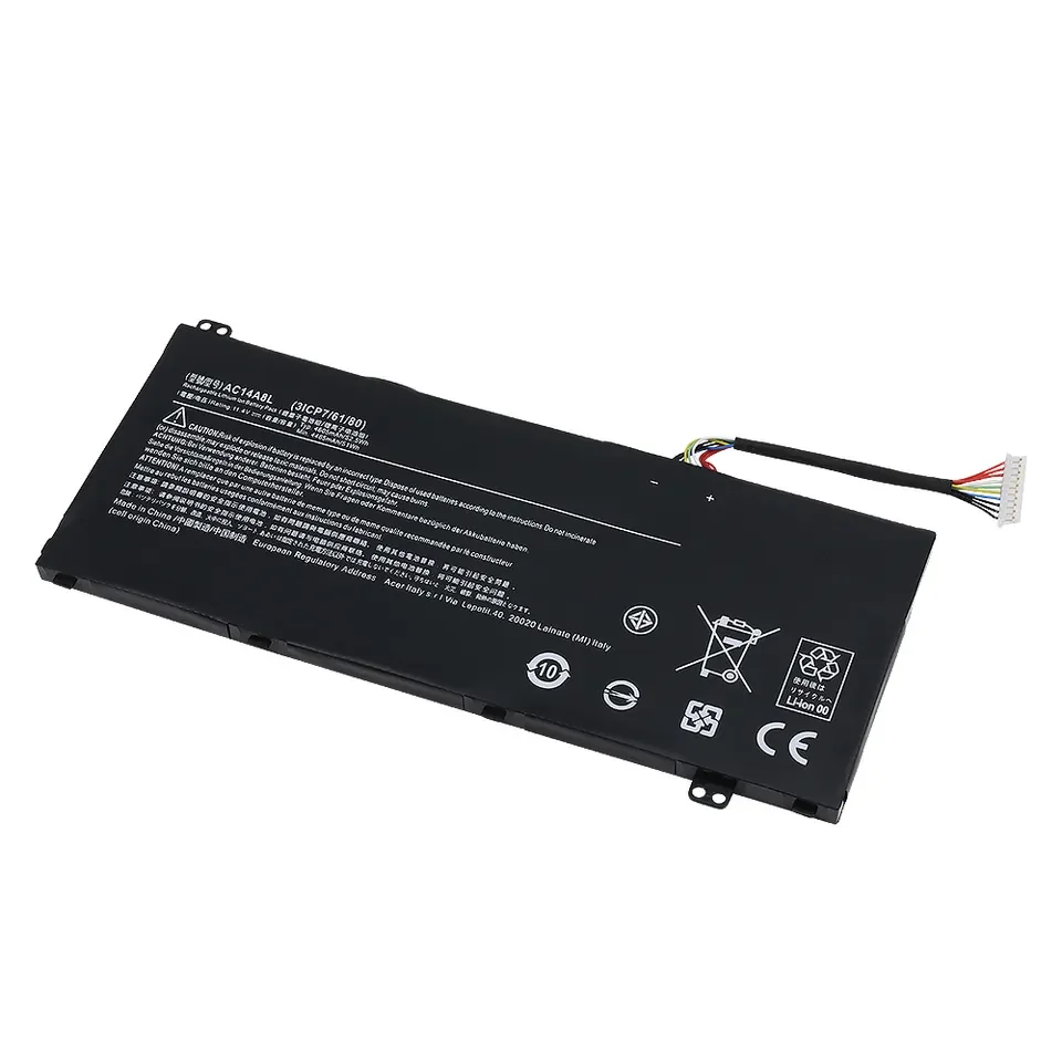 Batería de litio auténtica para ordenador portátil, accesorio para Aspire Ms2391 Nitro Series V15 Vn7-571 Vn7-591 Vn7-592, AC14A8L, precio de 4500mah, Ac15b7