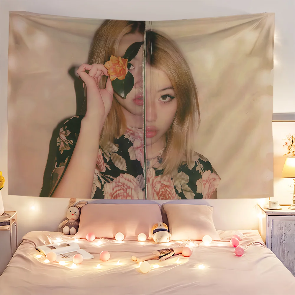 Singer Cool Y2K Vintage B-Beabadoobee Flag for Room Dorm Camping Party Art Style Garage Bar Wall Picnic Decoration Banner