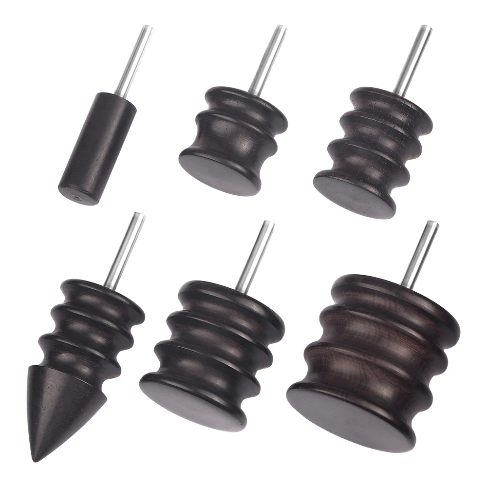 Wood Leather Burnisher Polished Rods Leather Craft Edge Slicker Tool Electric Polished Tip Head DIY Rotary Polished Rods - view 6