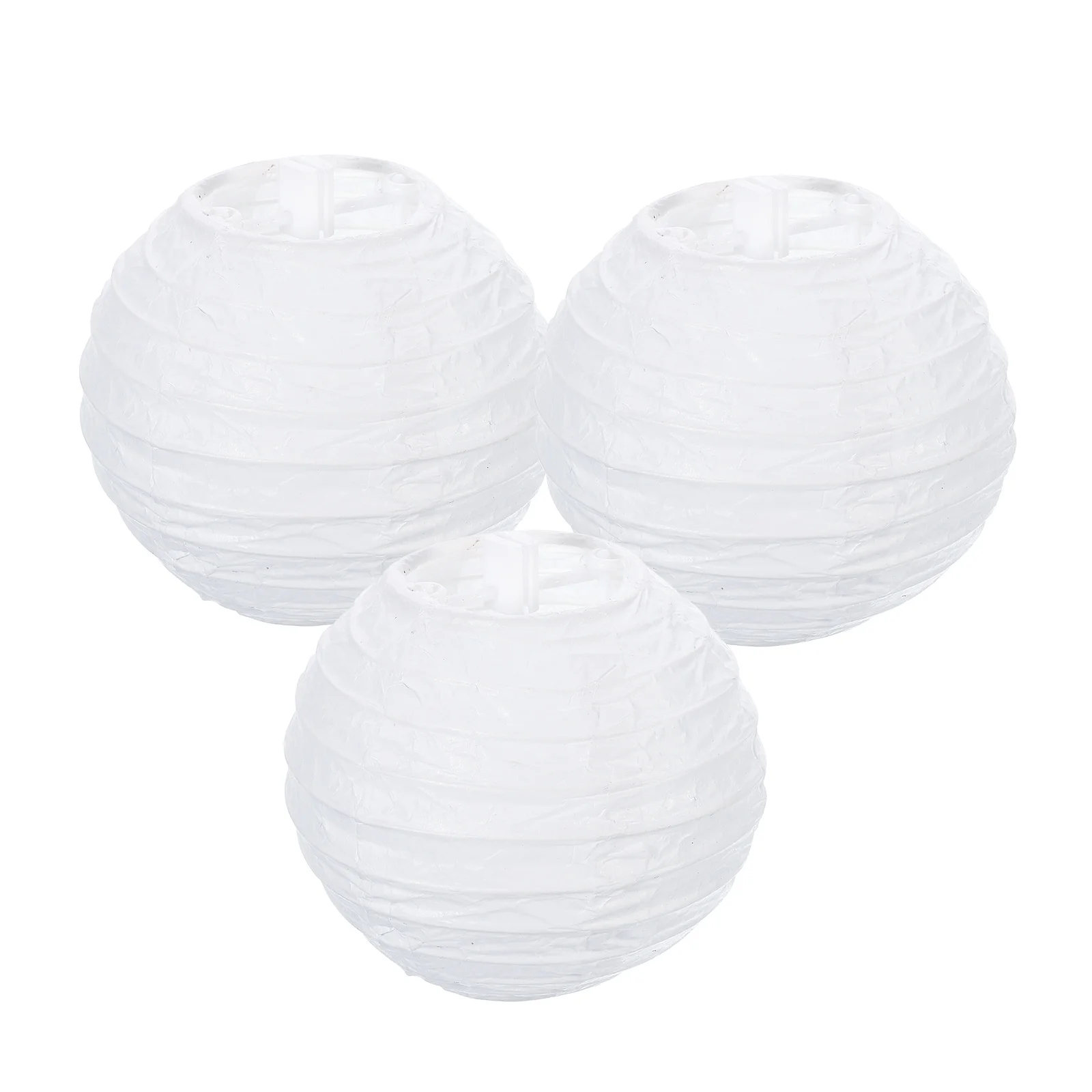 

3 Pack Round Paper Lanterns Decorative Hanging Lanterns Lamp Party Decorations for Birthday Wedding Bridal Shower Home Decor