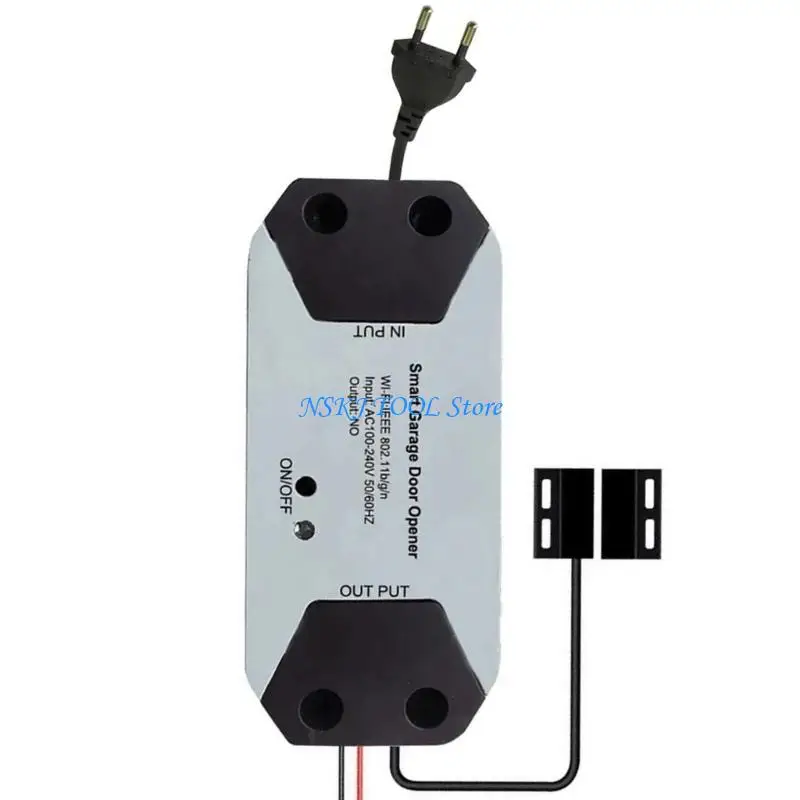 

L8RC WiFi Garage Door Controller With Voice Controls Remote Controls Garage Opener