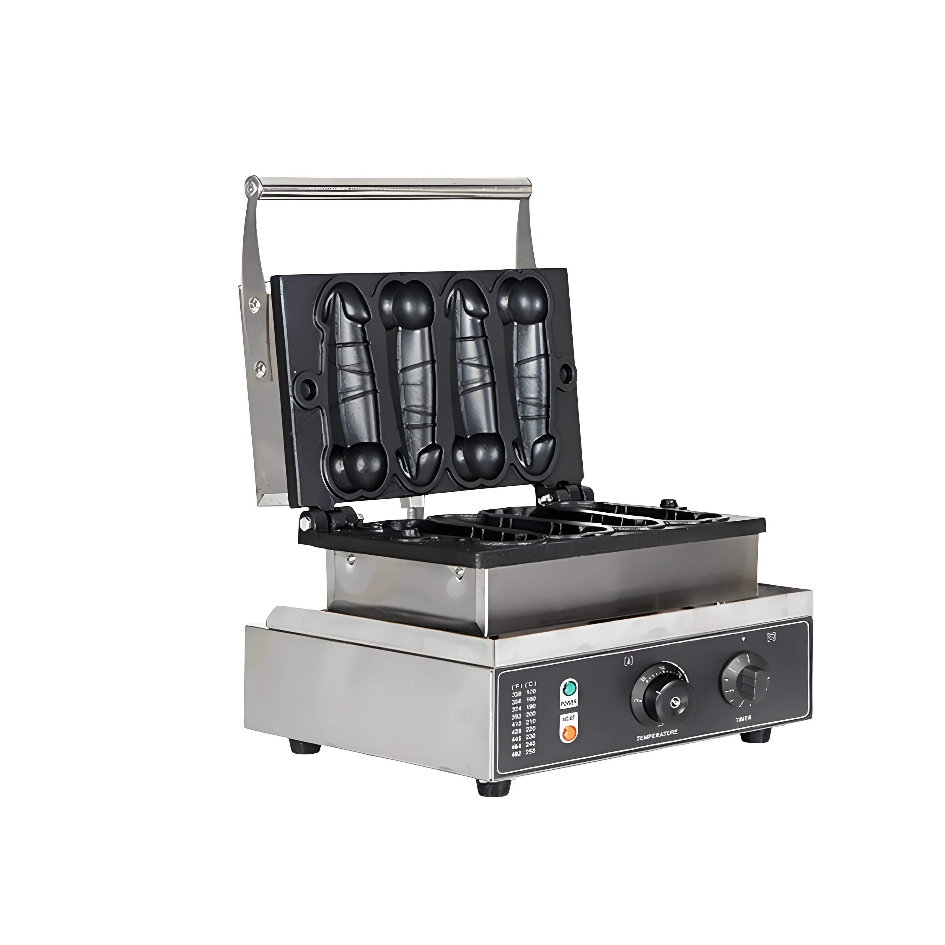 Food tools New Commercial Hot Dog Waffle Maker hine Nonstick Adjus Thermostat High Productivity for Restaurants