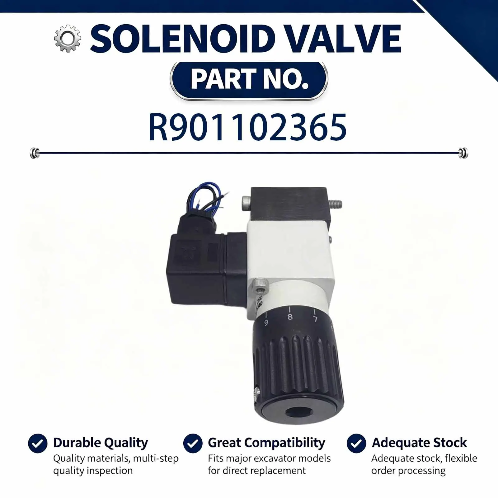 New Selenoide Valve R901102365 Compatible for Rexroth HED8OP-2X/350K14S