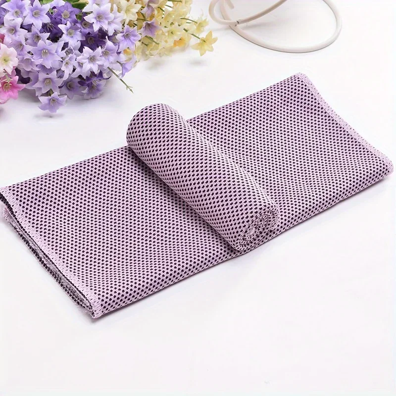 1-10 pcs Cooling Towel Instant Relief Microfiber Cool Towels Chilling Neck Wrap Ice Cold Rags Sports Fitness Camping Cycling