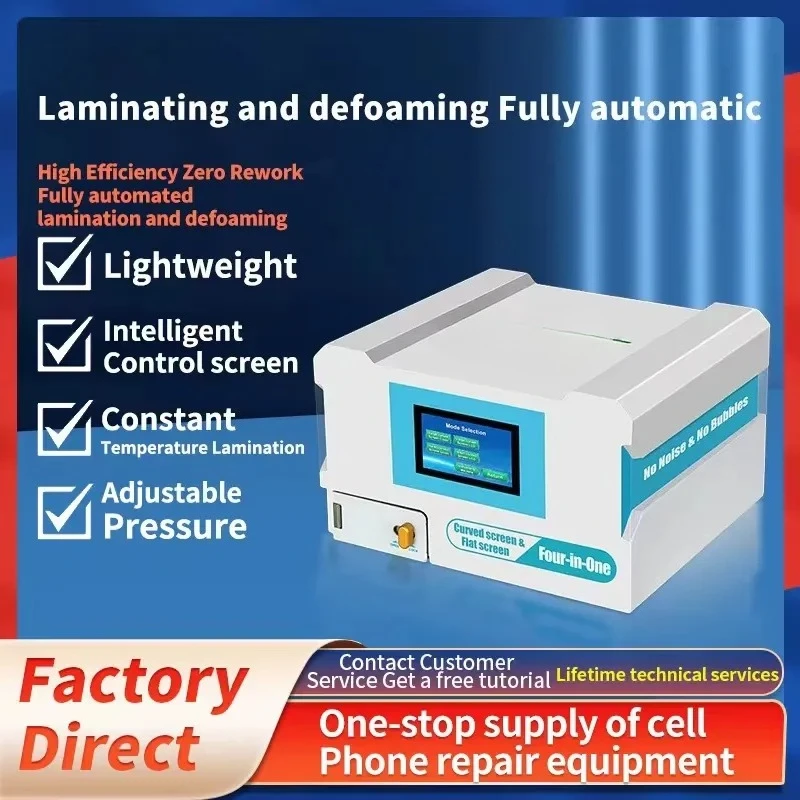 New Arrivals 4 in 1 Defoaming and Laminating Machine OCA Vacuum Laminator Machine for Phone LCD