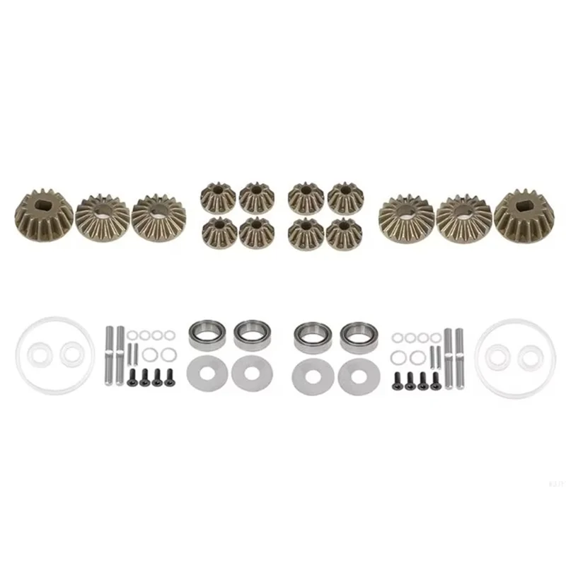 

HOT-W3JF Дифференциал коробки передач автомобиля с дистанционным управлением 39T Модель автомобиля с дистанционным управлением Деталь для XV02 TT02 MB01 BT01 XM01