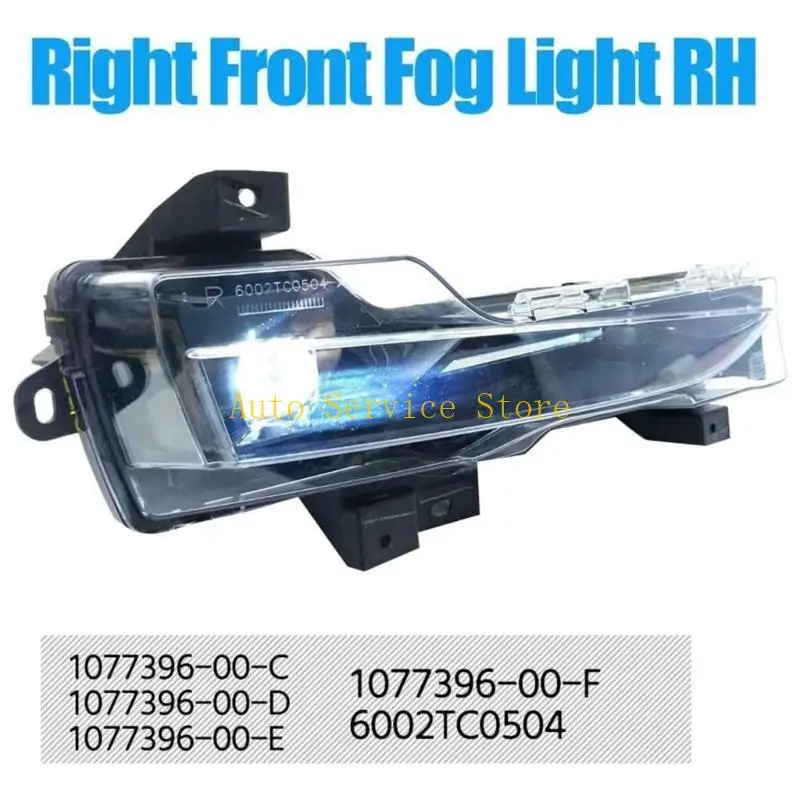 

462A For Y 2017-2023 Car Front Fog Light Driving Lamp LED DRL Europe Version