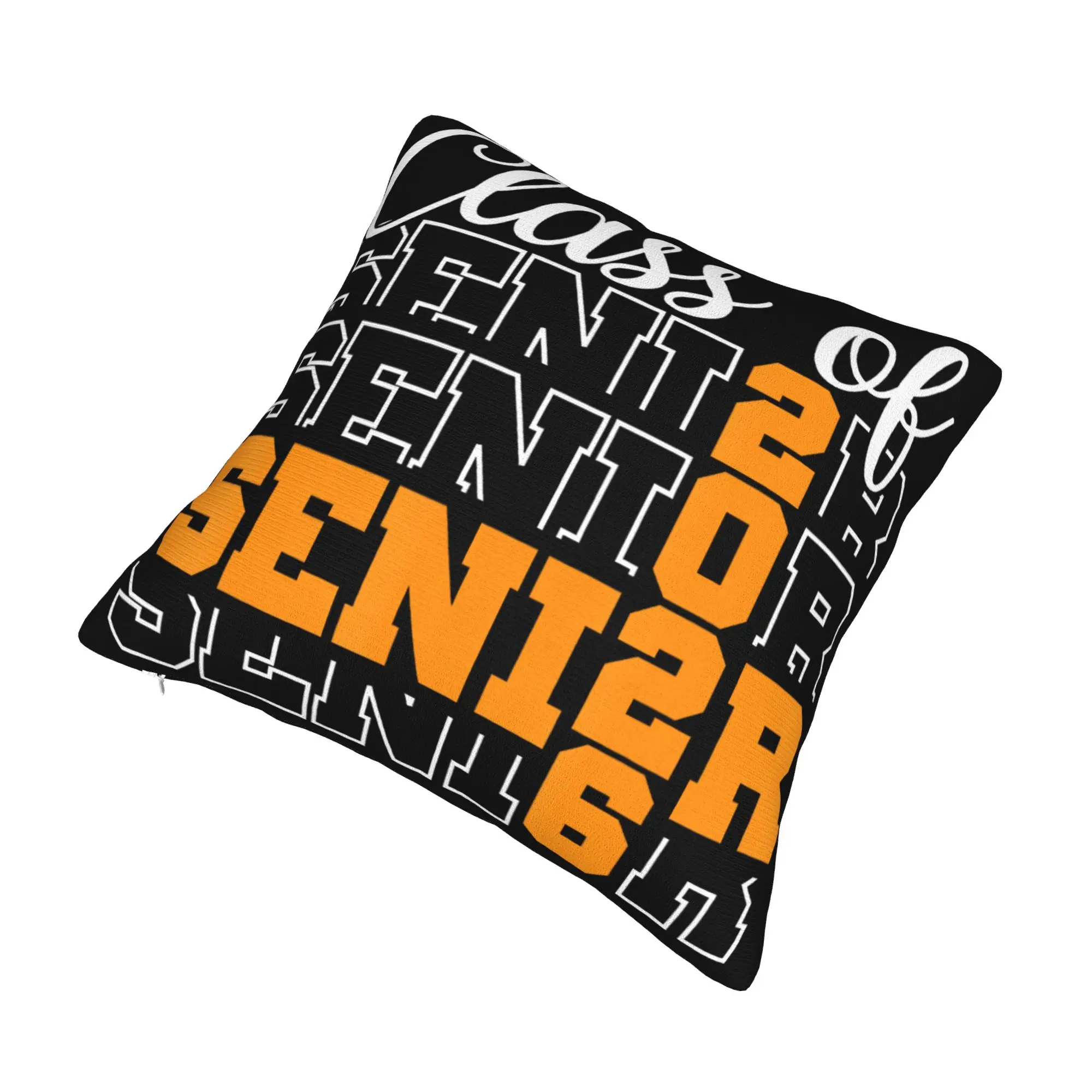 Decorative Pillow Cover Class of 2026 Senior Graduation Merchandise Sofa  Pillow Case Cover Square Style Multi Size