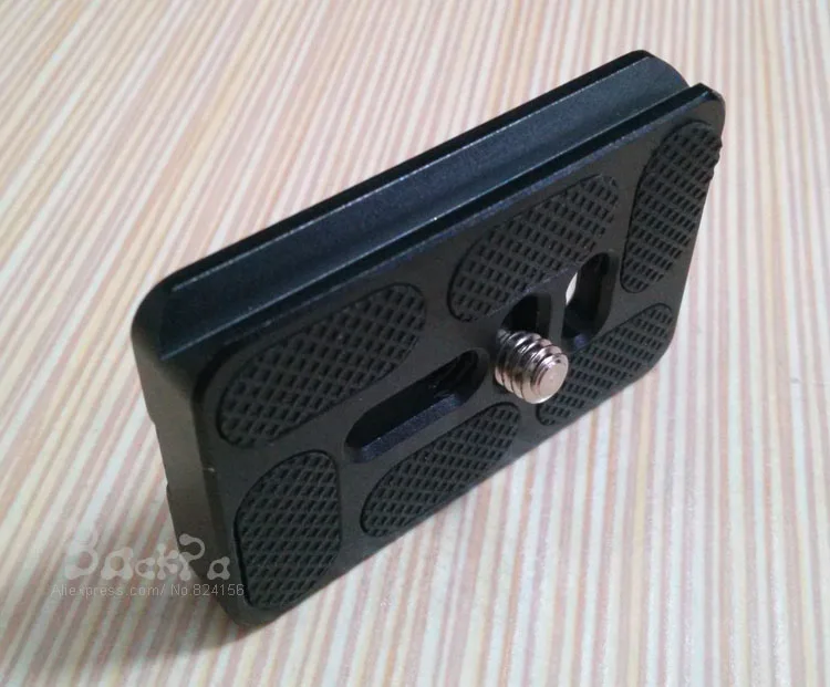 Placa de liberación rápida Universal para cámara Arca Swiss Benro, accesorios de estudio fotográfico, PU60, 10 unidades