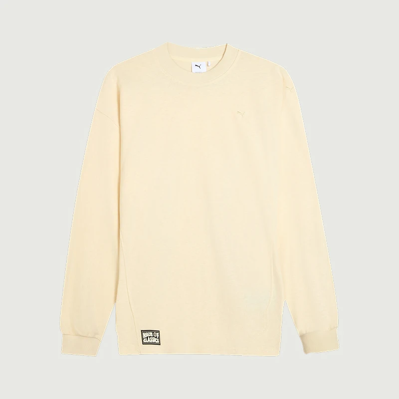 

Puma Оригинальная мужская и женская повседневная спортивная футболка с длинным рукавом с эмблемой большого размера 631556-87