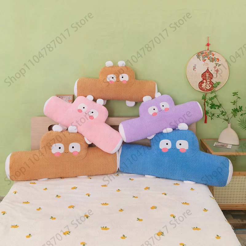 New Cartoon Car Lumbar Support Pillow Cute Home Back Cushion Long Body Pillow Girls Sleeping Leg Pillow Soft Stuffed Decor Gift