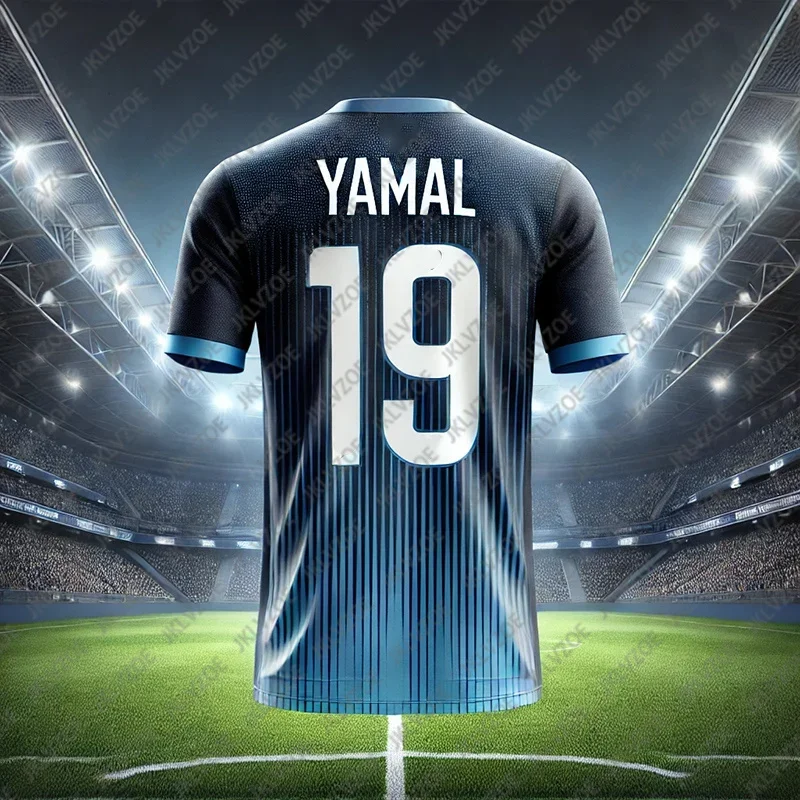 24/25 New Arrival Special Edition Football Jersey Yamal 19 Soccer Jersey Training Uniform Breathable Oversize Unisex Fans Tshirt