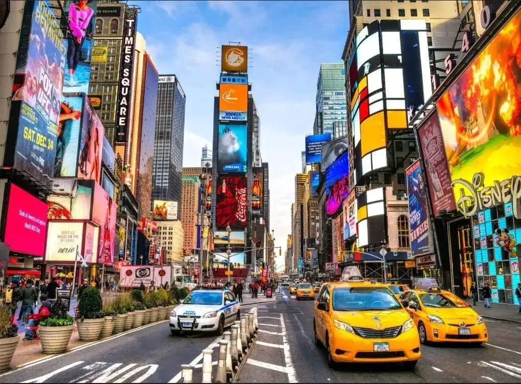 

1000/500/300 Pieces New Yorker Times Square Jigsaw Puzzles for Adults Home Decor Games Family Landscape Puzzles Educational Toys