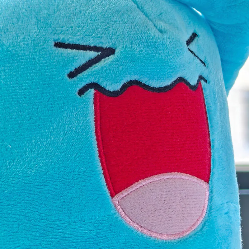 Pokemon Kawaii Wobbuffet Stuffed Toys Cartoon&Cute Plush Doll Throw Pillow Birthday Gift For Kids Friends Boy