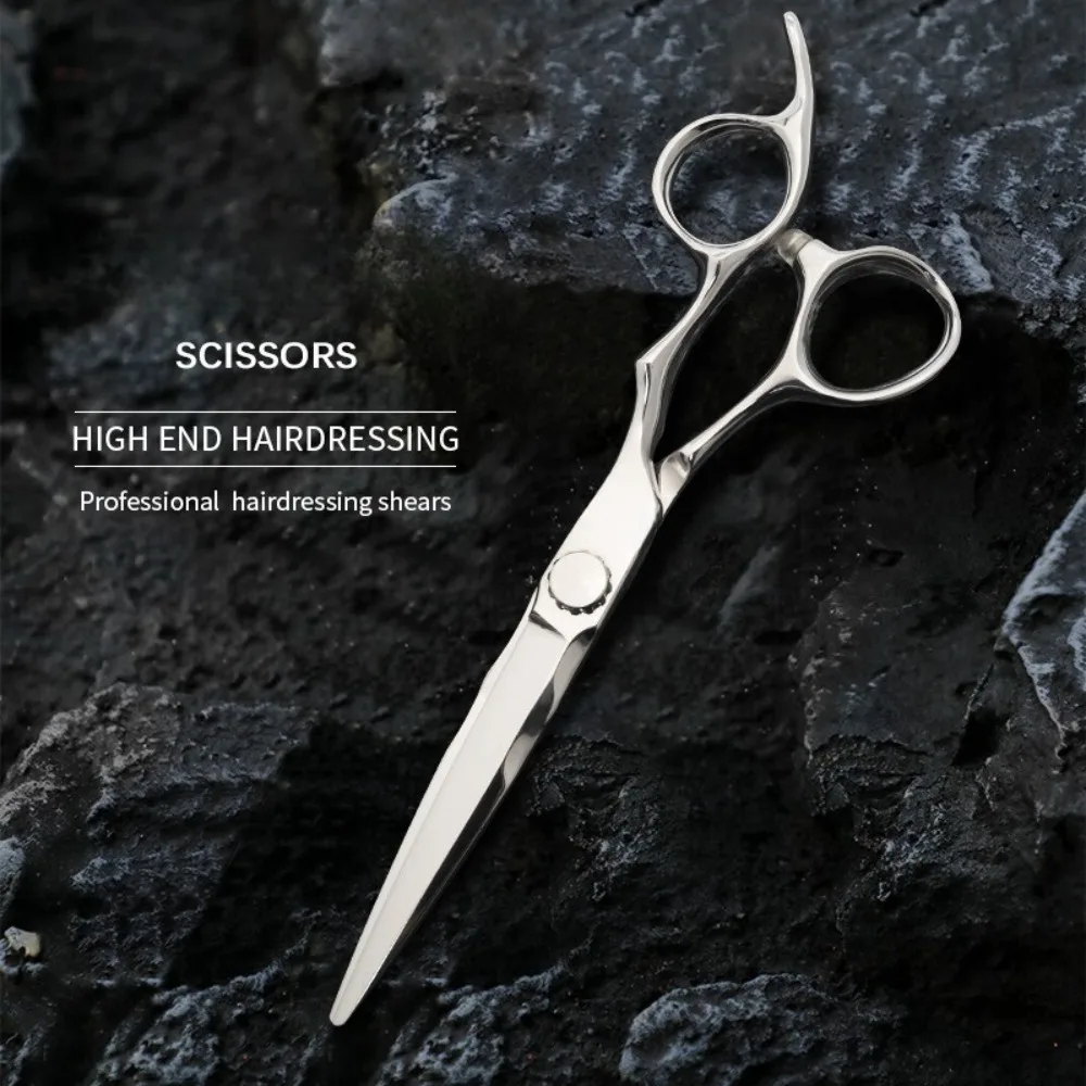 6.0 Inch Hair Scissors, Professional Barber Shears for Home Use, Sharp Cutting, Split Ends Trimmer, Styling Tool