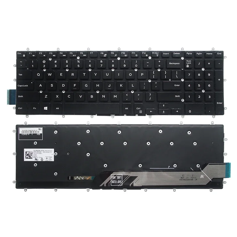 

Новая английская клавиатура для DELL G3-3579 G3- 3779, G5-5587 G5-5590 3590, 7790 клавиатура с подсветкой