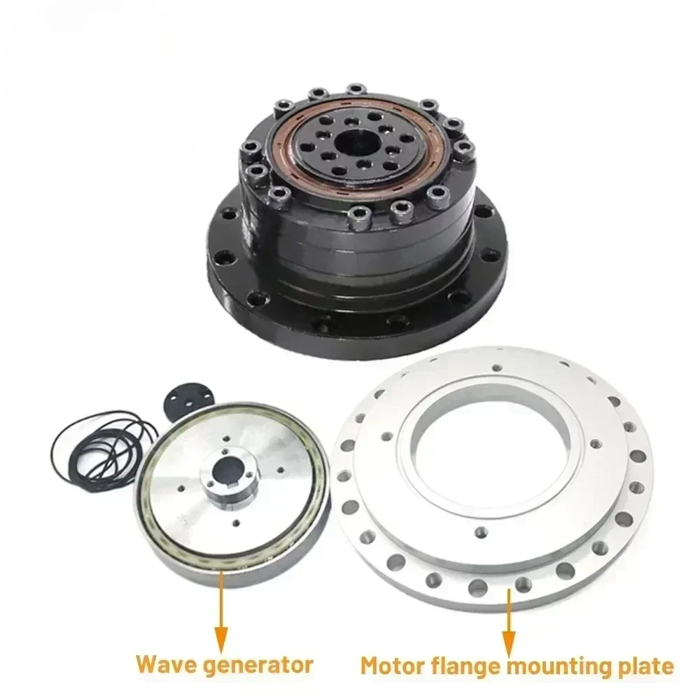 Caja de cambios reductora armónica tipo copa fina y barata, brazo robótico de accionamiento de engranajes armónicos, Robots colaborativos para Rob humanoide