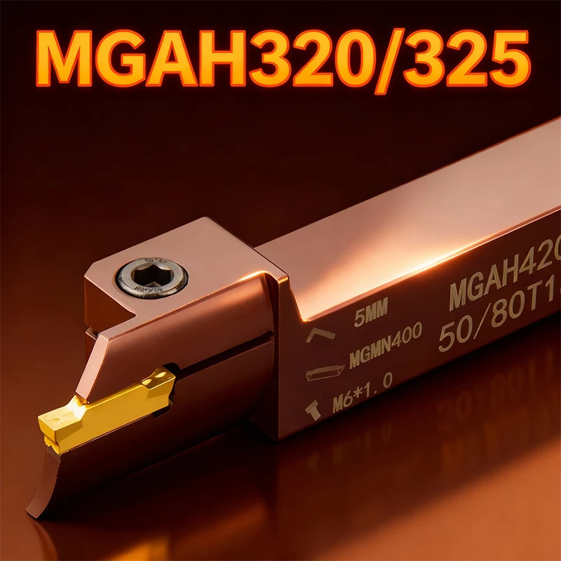 MGAH High-end spring steel for MGMN300 Large range c External reverse end face Groove cutter Mechanical lathe