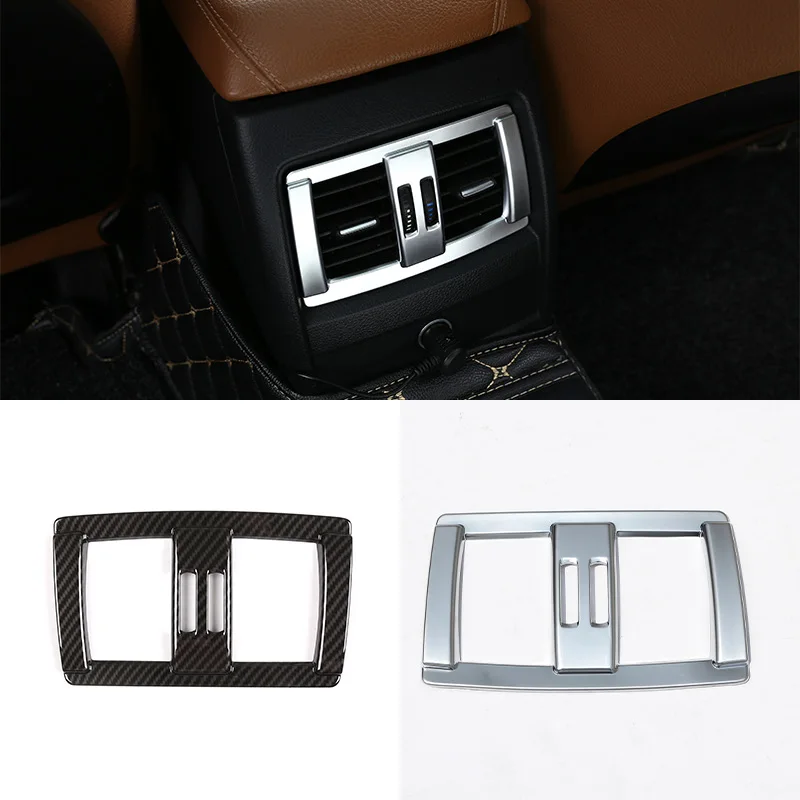 

Car Armrest Box Rear Air Conditioning Air Outlet Frame Cover Trim for BMW 3 4 Series 3GT F30 F31 F32 F34 F36 Car Accessories