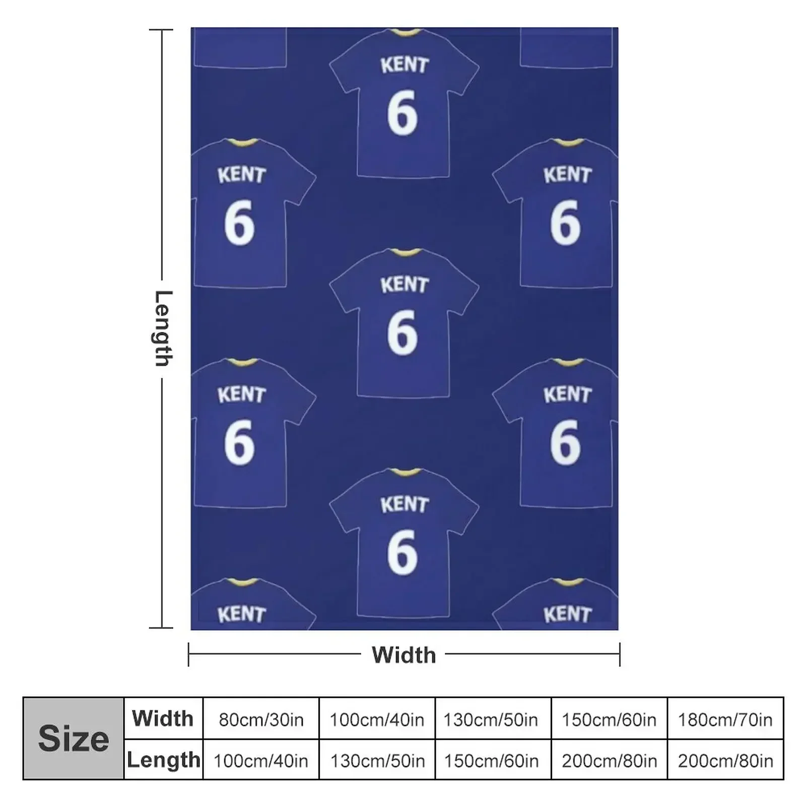 New Roy Kent blue Throw Blanket Quilt Bed linens Decorative Sofas Vintage Weighted blankets and throws Blankets