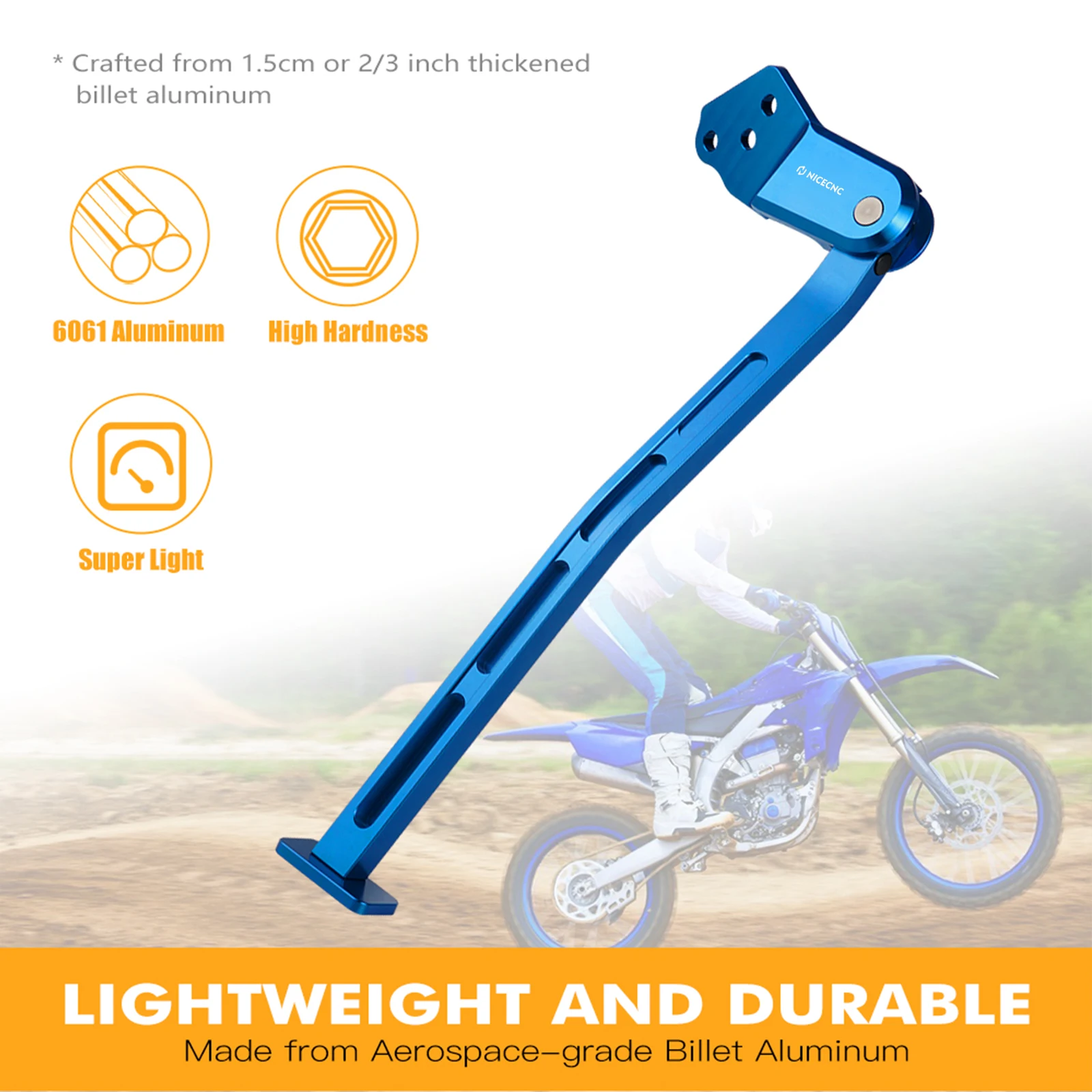 Kick Side Stand Kickstand Sidestand For Yamaha YZ250F 2014-2023 YZ450F 2014-2022 YZ 250F 450F YZF 250 450 2021 2020 2019 2018