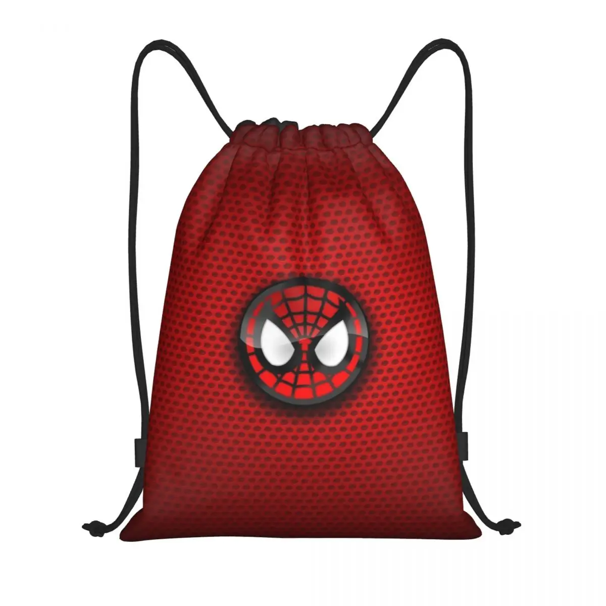 Bolsa con cordón y logotipo de patrón personalizado, mochila de viaje de Spider Man, bolsa de almacenamiento para estudiantes, Bolsa Escolar ꦫ