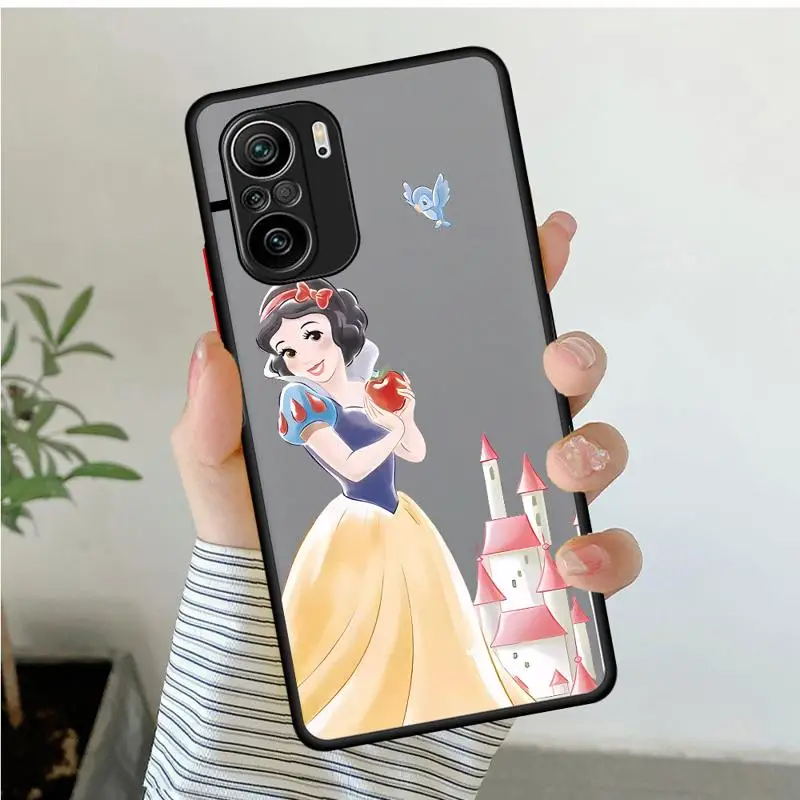 Disney Alice Cute Princess phone cases for Redmi Note 12S 11 case K40 8 10S 11Pro 10 13 8T 9 11S 10 Lite 12 Luxury Matte Cover