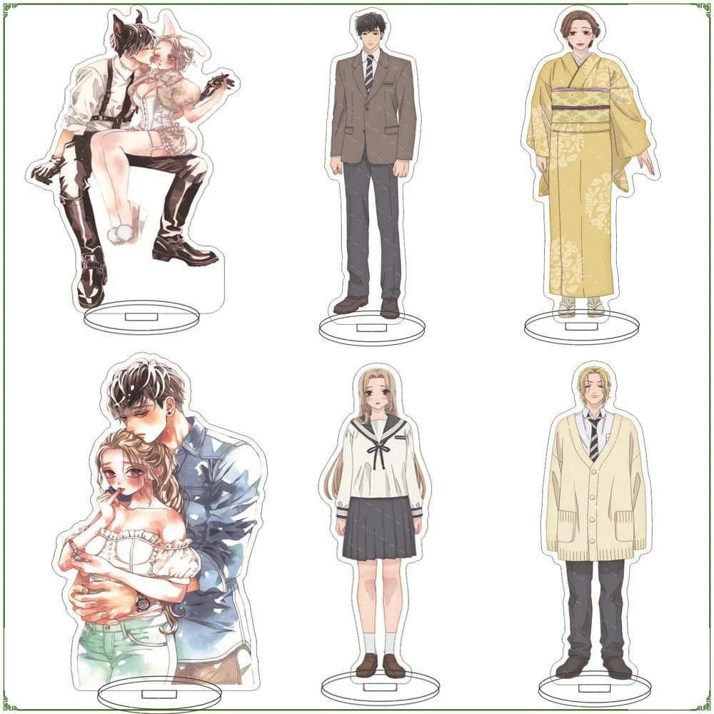 

Popular Japanese Anime Peripheral Double Sided Acrylic Stand Figure Desktop Decorative Ornament Kids Holiday Collection Gifts