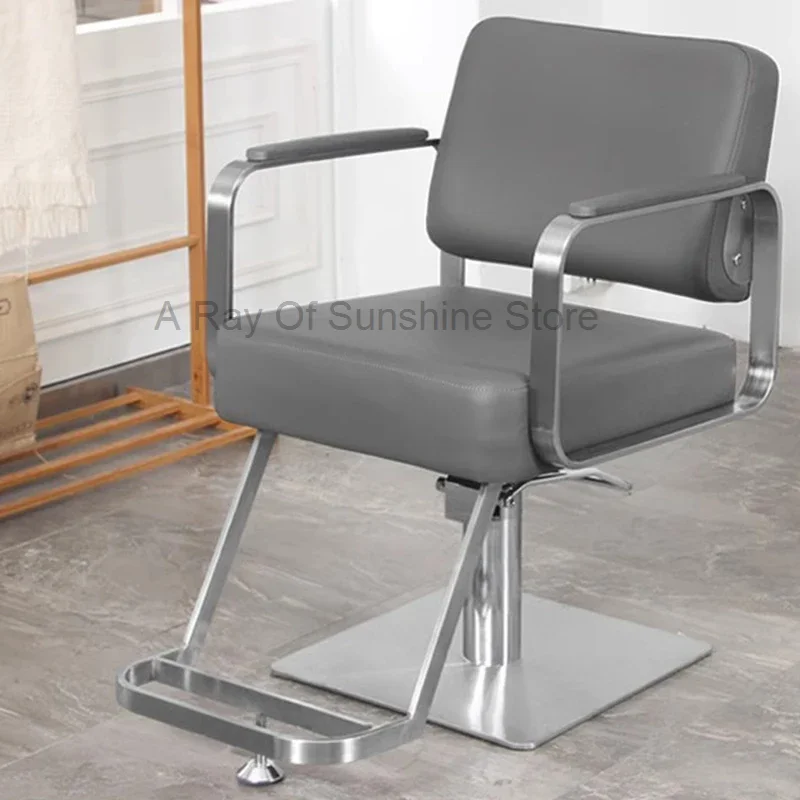 

Professional Makeup Barber Chair Beauty Comfortable Stylist Ergonomic Chair Facial Metal Salon Silla Barberia Dresser Furniture