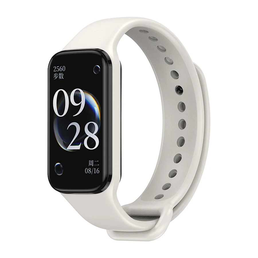 Zachte siliconen polsbandriem voor Xiaomi Smart Band 8 Actieve armband Correas Horlogeband voor Redmi Band 2-riem