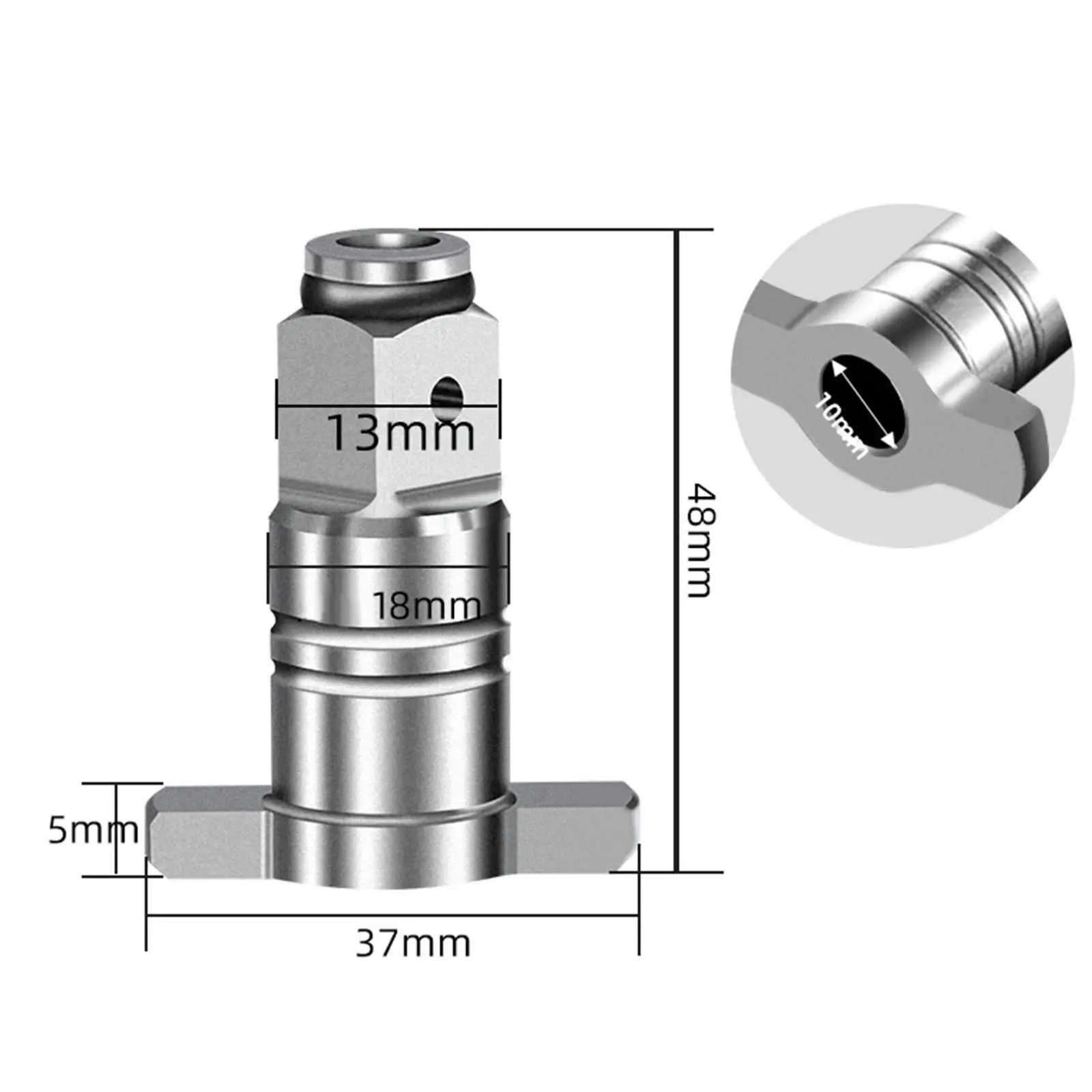 Multifunction Wrench Shaft Mini Accessory Impact Socket Set 1 2 3 8 for Deep Impact Wrench Usage