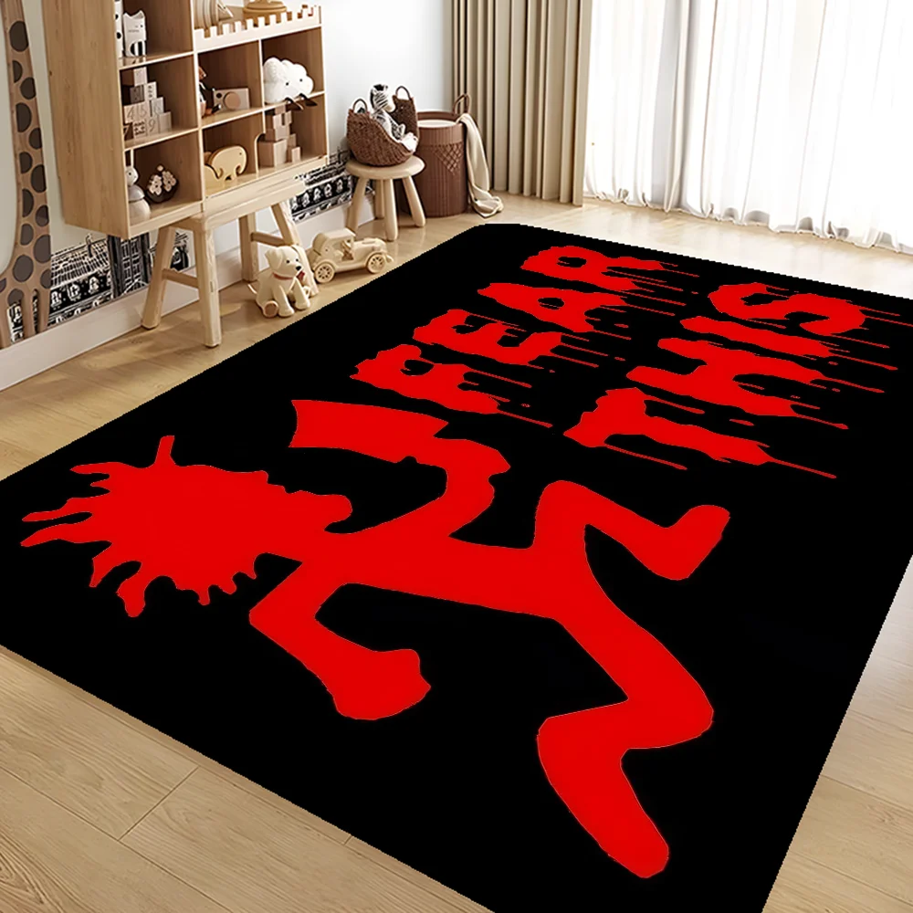 J-Juggalo Icp الفرقة الكلمة حصيرة INS نمط لينة غرفة نوم الطابق منزل غرفة الغسيل حصيرة المضادة للانزلاق منطقة السرير السجاد #5