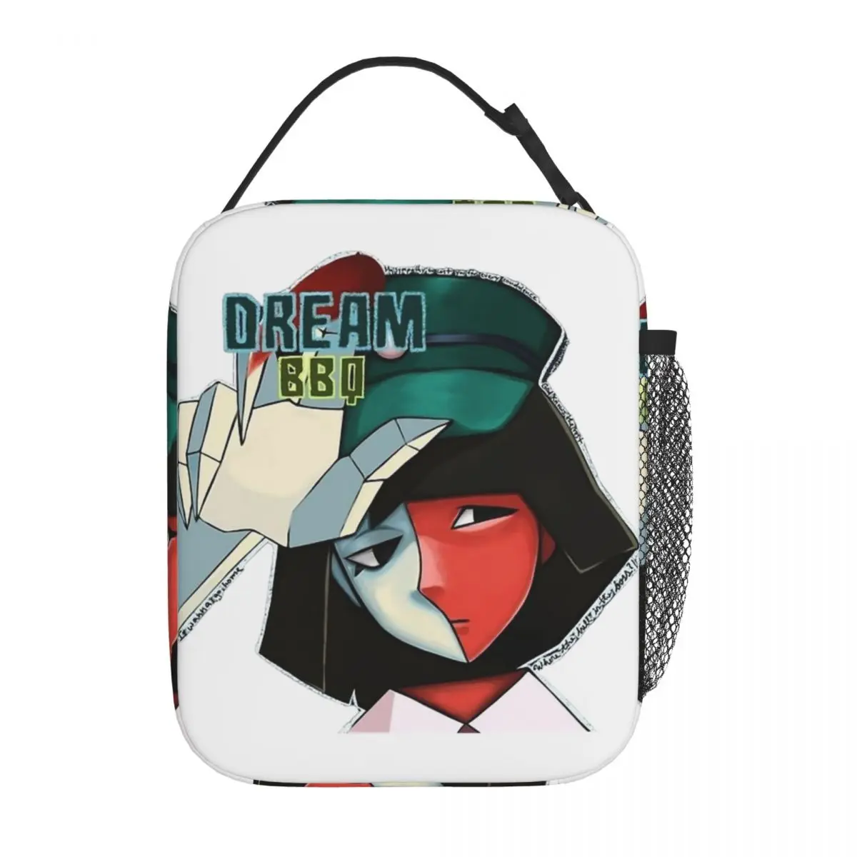 

Ena Dream Bbq Game Insulated Lunch Bag Leakproof Meal Container Thermal Bag Lunch Box Tote Office Travel Food Bag