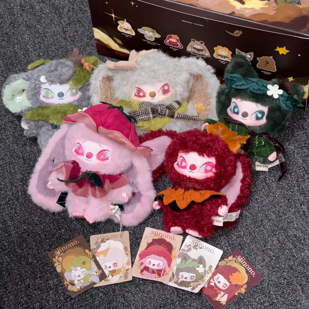 

Genuine Siinono Ta Was Whispering Series Mystery Box Siinono 2nd Generation Blind Box Cute Vinyl Plush Doll Pendant Toys Gifts