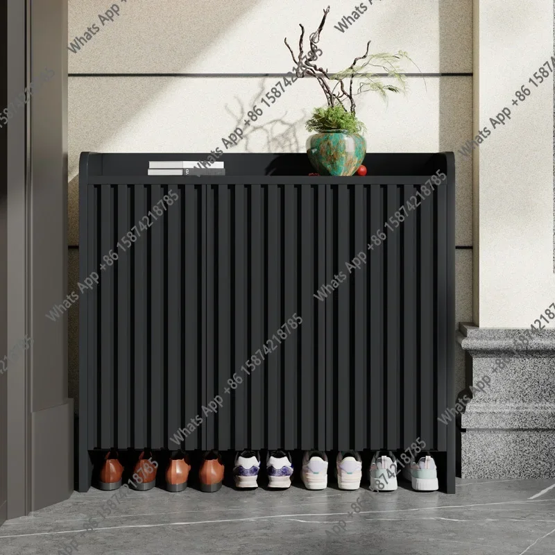 N5  Z TTOutdoor All-aluminum Alloy Shoe Cabinet Waterproof And Sunscreen At The Entrance Of The Villa Garden Balcony Locker In