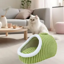 Pet Cat Dog House Cat Nest,Puppy Cave,Slippers Shape Cat Dog Bed Cat Nest for Puppy Winter Small and Medium Sized Dog Floor