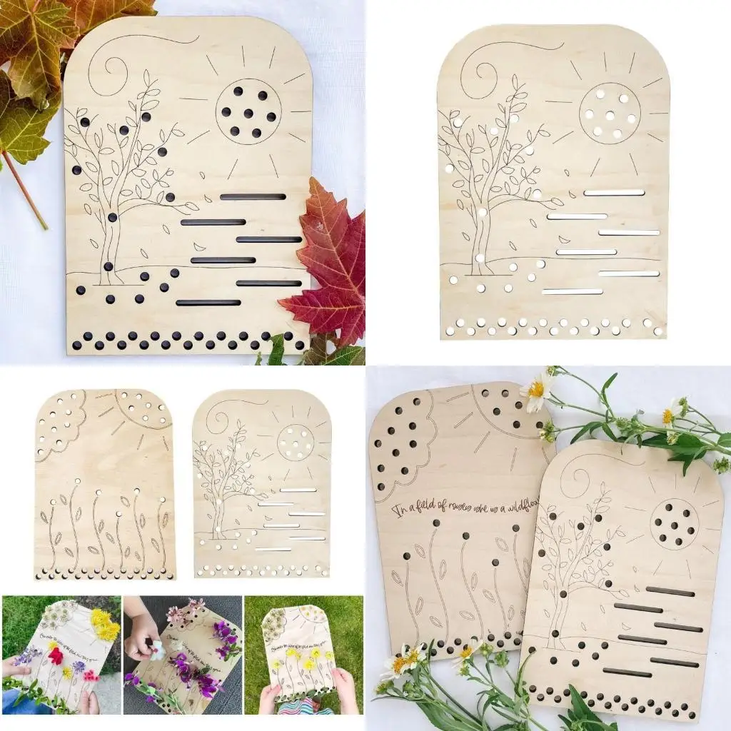 

E8BD Florals Display Board for Crafting Flower Arrangement Board DIY Home Decorations