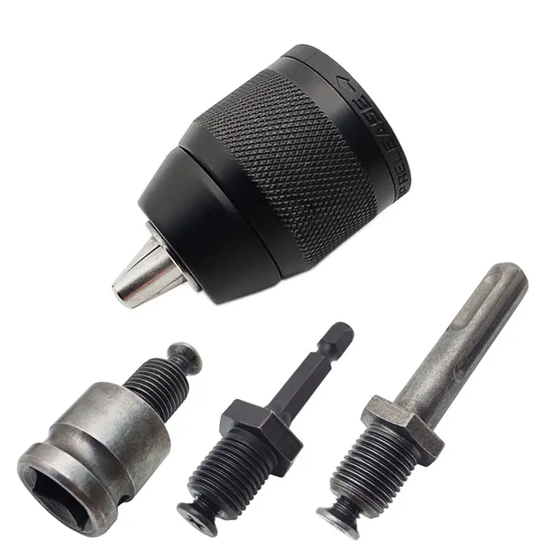 

ABWZ-1/20-20UNF Drill Chuck Quick Change Adapter SDS-Plus Shanks 1/4Inch Hex Square Fit Rotarys Hammer Easy Install