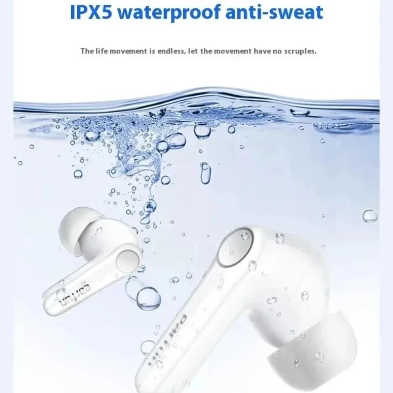 Nouveau EarFun Air Pro4 Bluetooth couteur HI-FI rduction du bruit Active IPX5 tanche diaphragme dynamique ergonomie Gamer couteurs