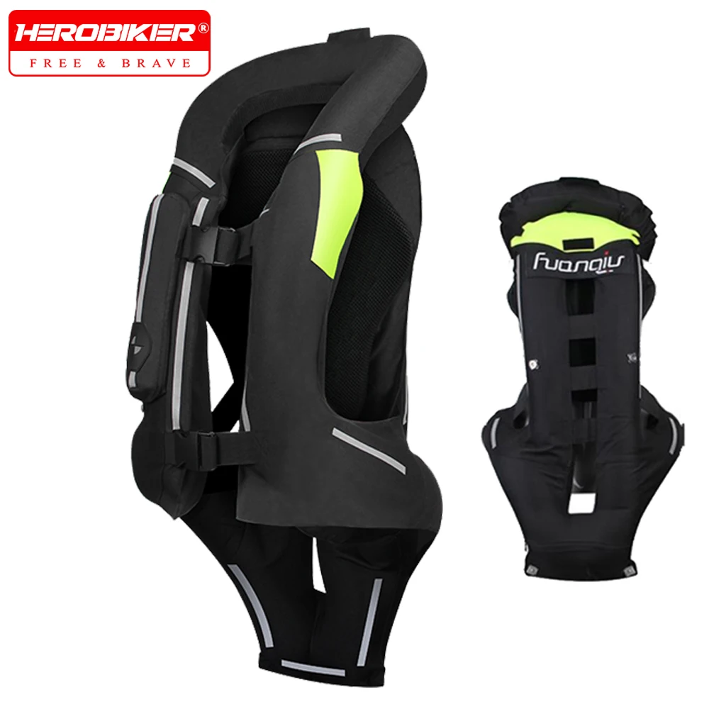 Reflective Safety Vest Motorcycle Air-bag Vest Jacket Airbag Moto Racing Men Air Bag Protective Anti Fall Equipment