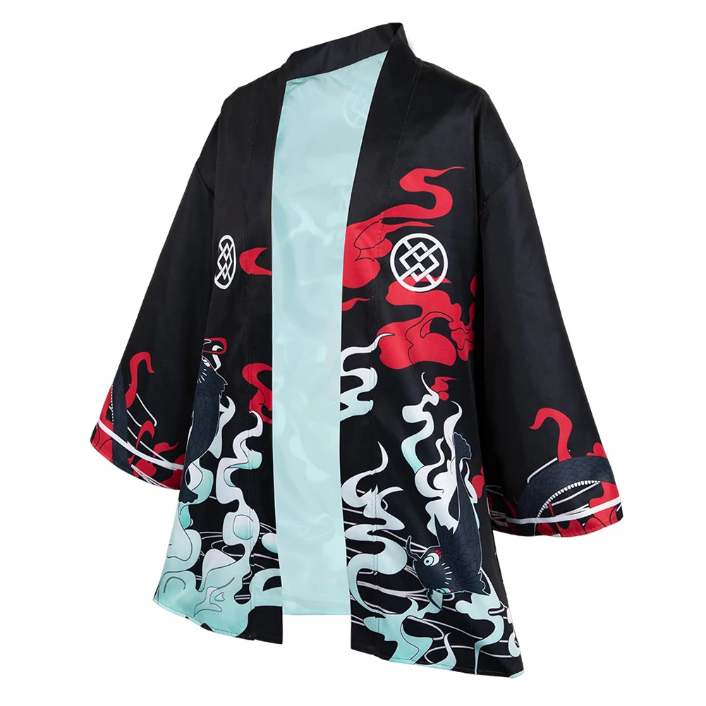 Cruciseri-Robe de Cosplay pour Femme et Fille, T-shirt Unisexe, Costume de Bande d'Anime, Tenues de Jeu de Rôle en Cri, Chemises Rouges, Cape d'Halloween