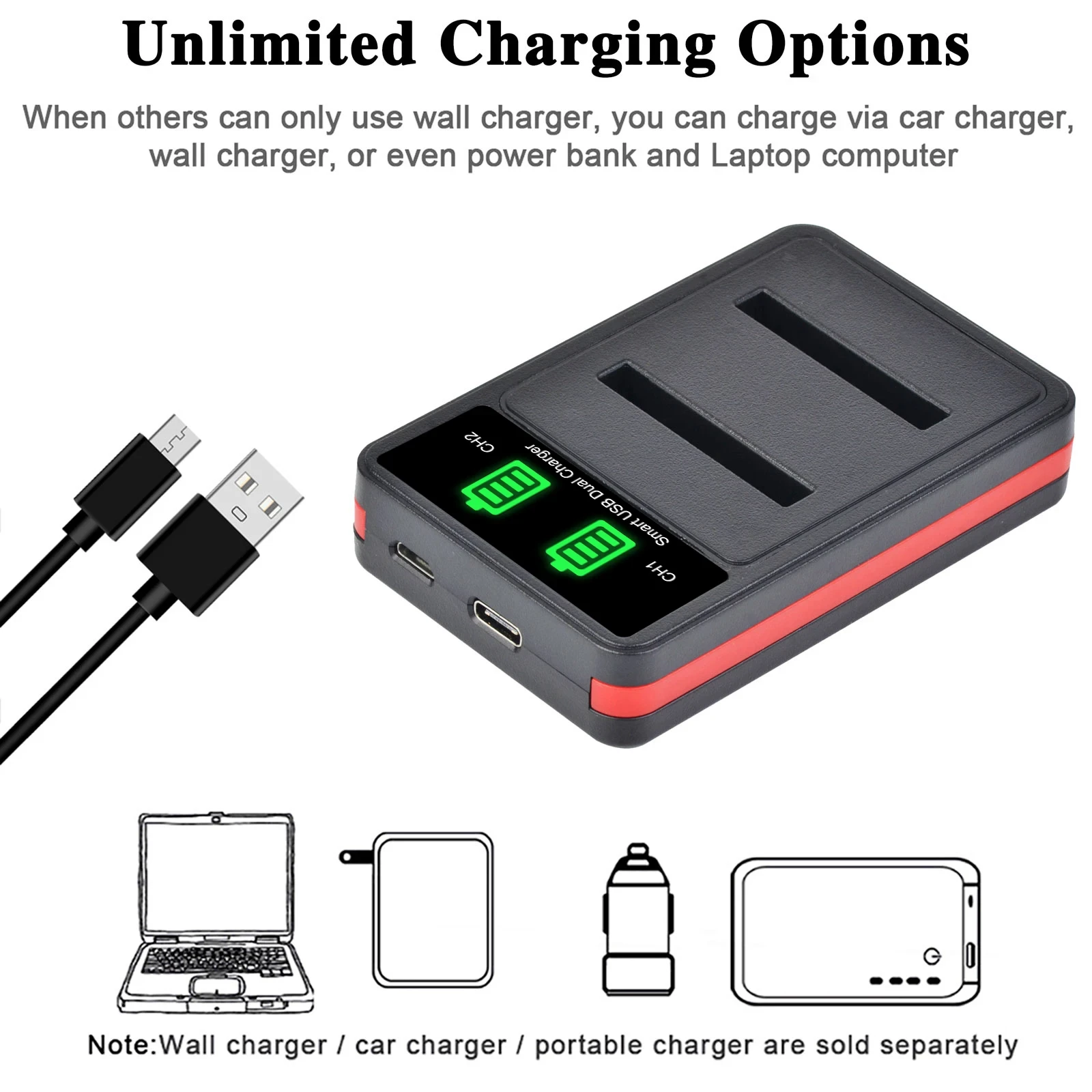 1200mAh EN-EL19 EN EL19 Bateria Li-ion ENEL19 Bateria + Carregador para Nikon S2500 S100 S2600 S3100 S3200 S3300 S4100 S4200 S4300