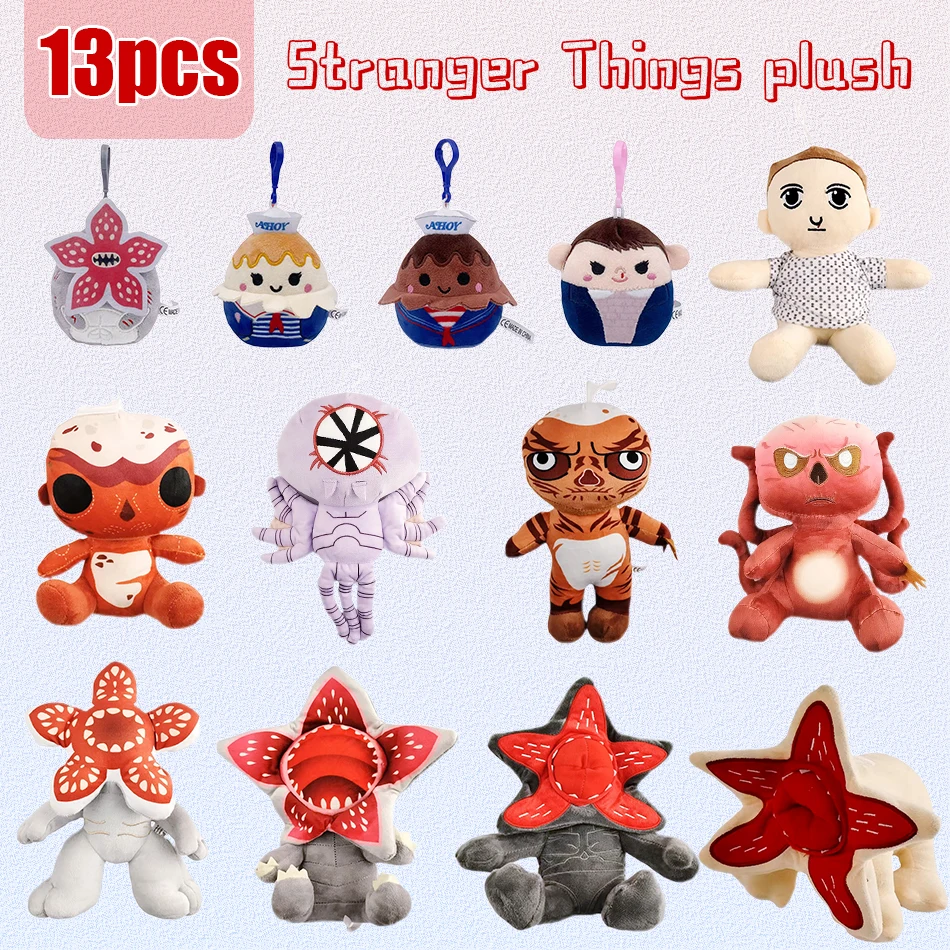 

2026 Cartoon Game Characters Plush Toys Cute Eleven Dstranger TV emogorgon Stuffed Dolls Kids Baby Gifts For Children Boys Girls