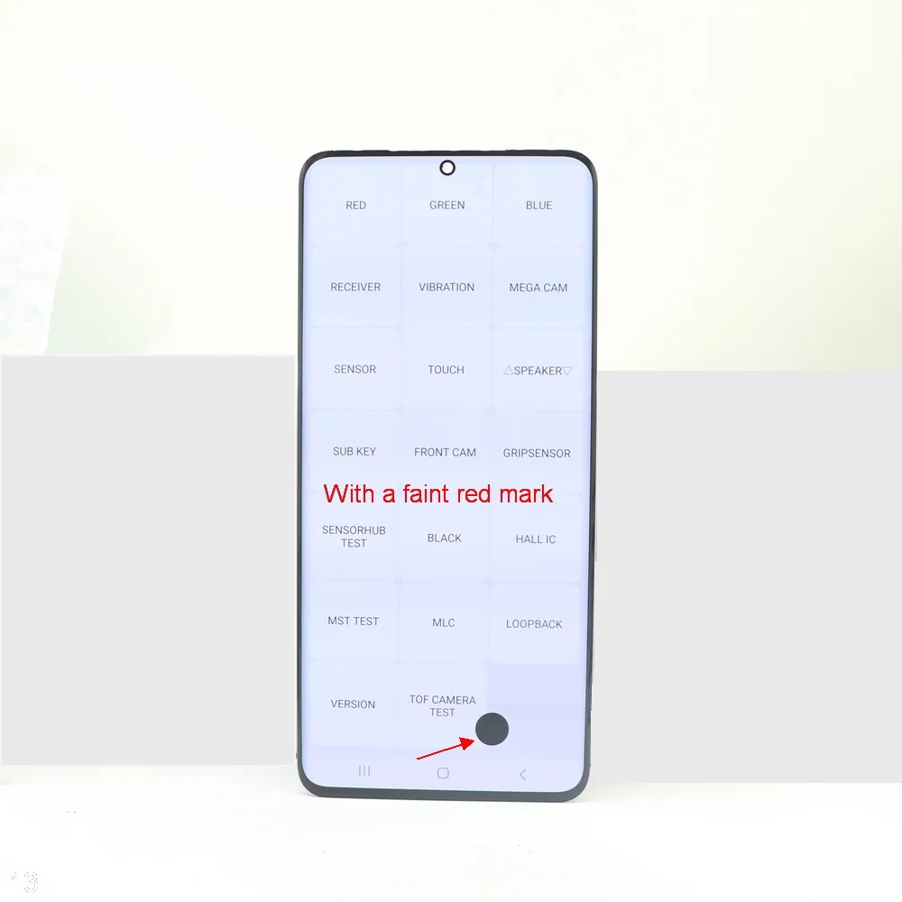 With defects Super AMOLED  For Samsung Galaxy S20 Ultra G988 G988F G988B Display Touch Screen Digitizer Replacement 100% testing