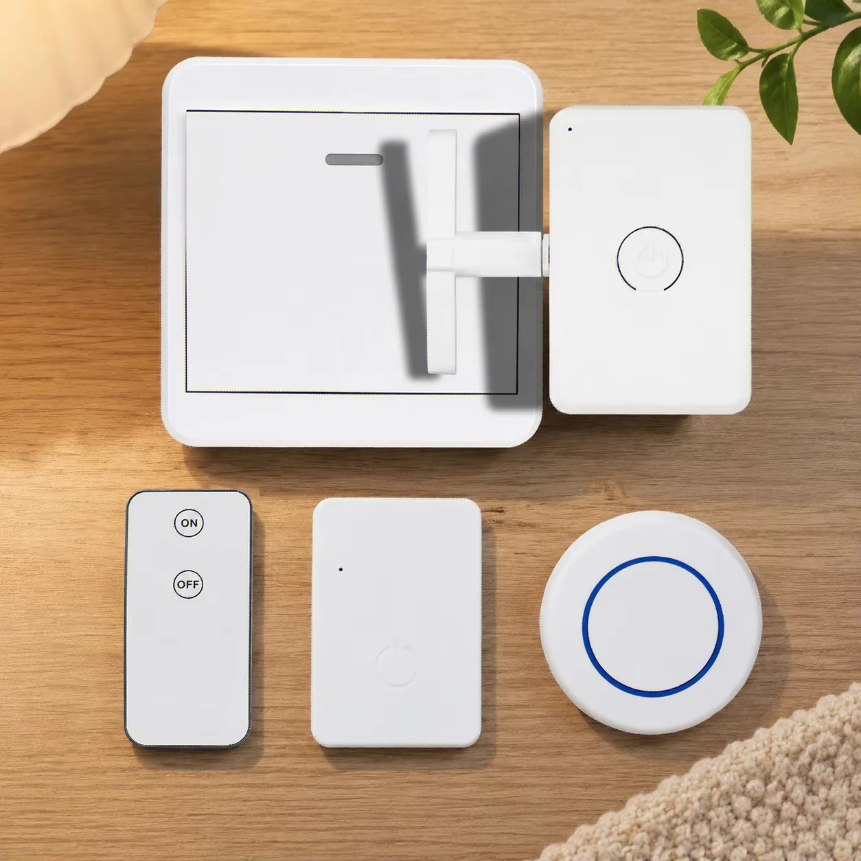 Intelligent Wireless Control Light Switch off Tool USB Rechargeable Automatic Button Pusher Lazy Remote Control for Home Automat