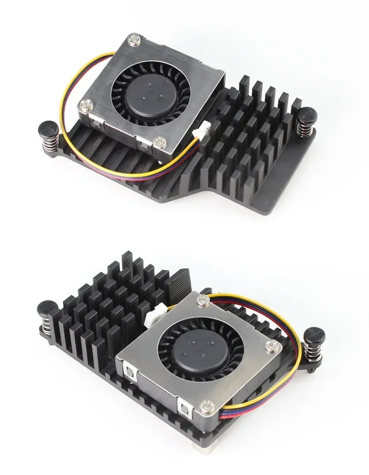 For Raspberry Pi 5 Active Cooler Efficient Heat Dissipation For PWM Fan & Thermal Mat - Optimal Heat Enhanced Thermal Parts