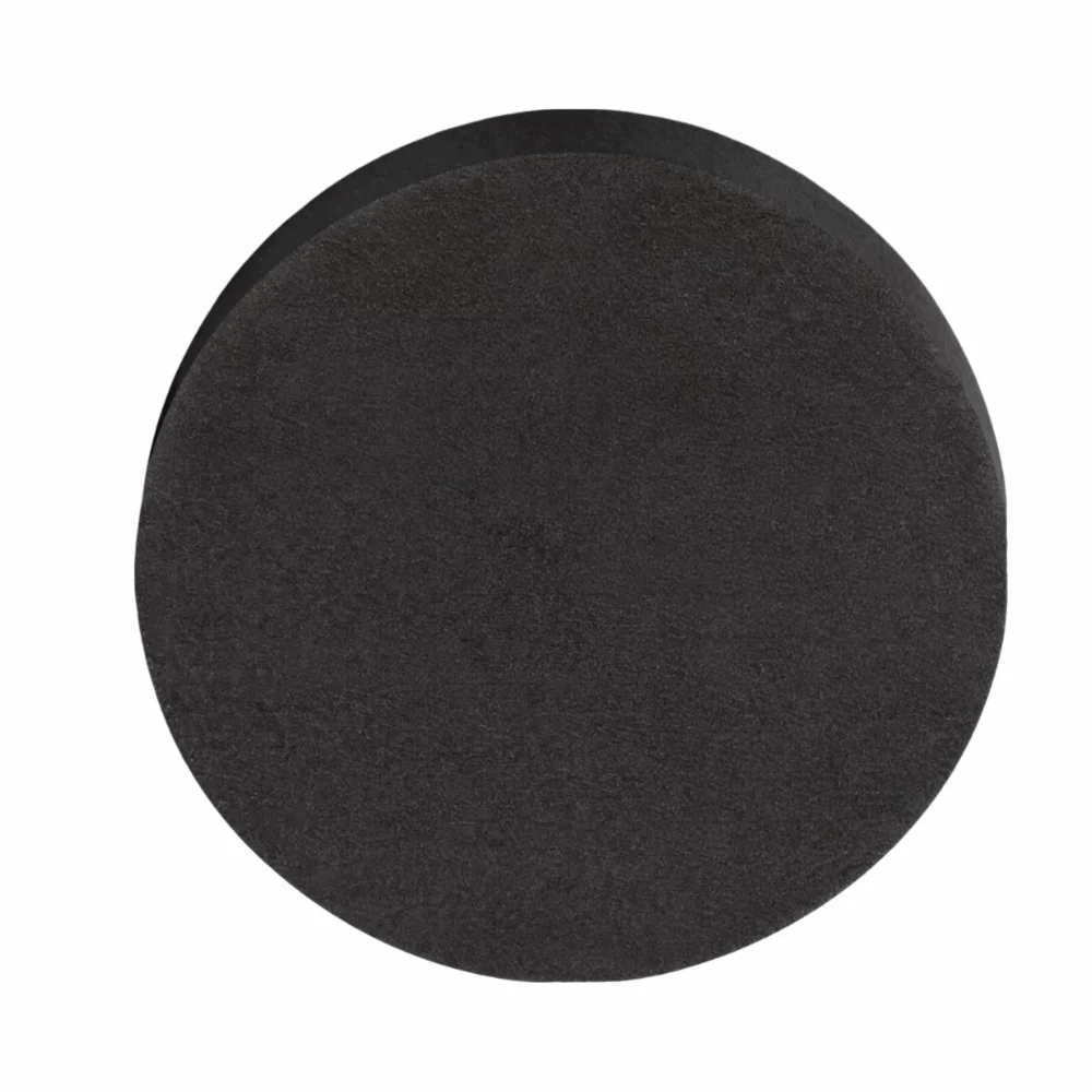 Sponge Sand Cleaning Sponge Scratch Resistant Black Stainless Steel Sponge Round Shape Reusable Kitchen Sponge Pots and Pans
